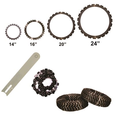 Diamond Ring Blades, Chains & Wires For Concrete Cutting