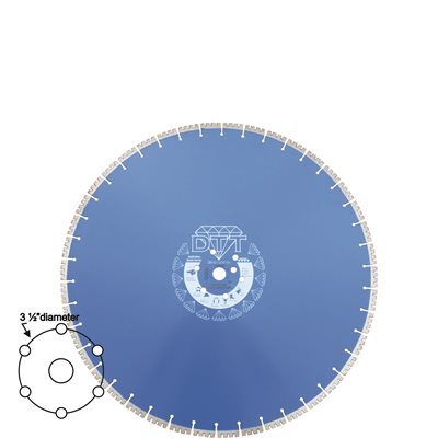 24''x0.130'' Handheld Wall saw blade