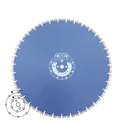 30''x0.187'' Wall / Curb saw blade