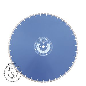 30''x0.187'' Wall / Curb saw blade