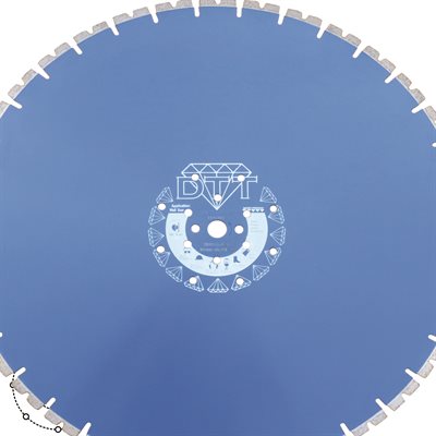 42''x0.225'' Wall / Curb saw blade