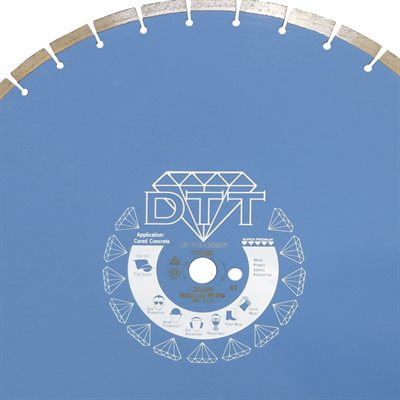 54"x.187" Reinforced Concrete Diamond Blade 