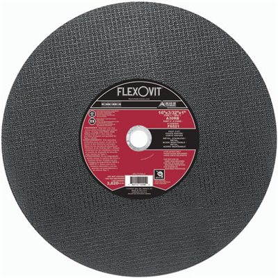 16" x 5 / 32" x 1" Metal Cutting Wheel (HSpeed Saw)A24 / 30SB