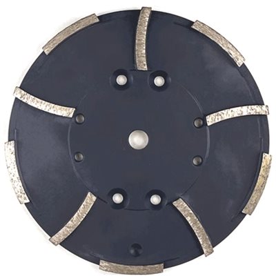 10" Grinding Head with 10x segments