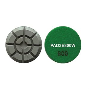 3'' Econo polishing pad, Grit 800