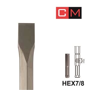 HEX7 / 8; Flat chisel; 1 1 / 8x14